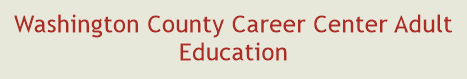 Washington County Career Center Adult Education