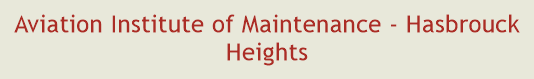 Aviation Institute of Maintenance - Hasbrouck Heights