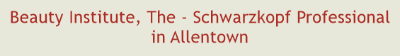 Beauty Institute, The - Schwarzkopf Professional in Allentown
