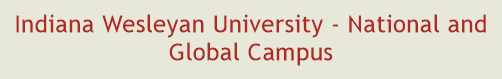Indiana Wesleyan University - National and Global Campus