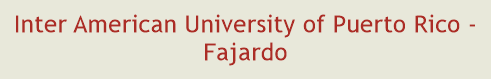 Inter American University of Puerto Rico - Fajardo