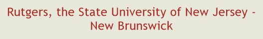 Rutgers, the State University of New Jersey - New Brunswick