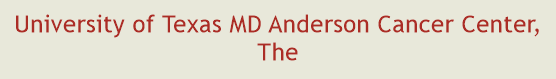 University of Texas MD Anderson Cancer Center, The